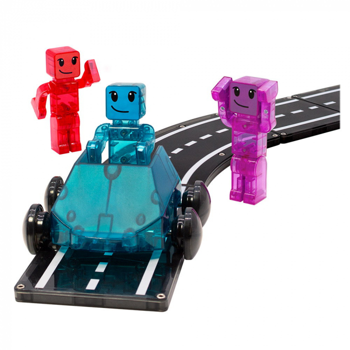 MAGNA-TILES Dashers, set magnetic 6 piese [5]