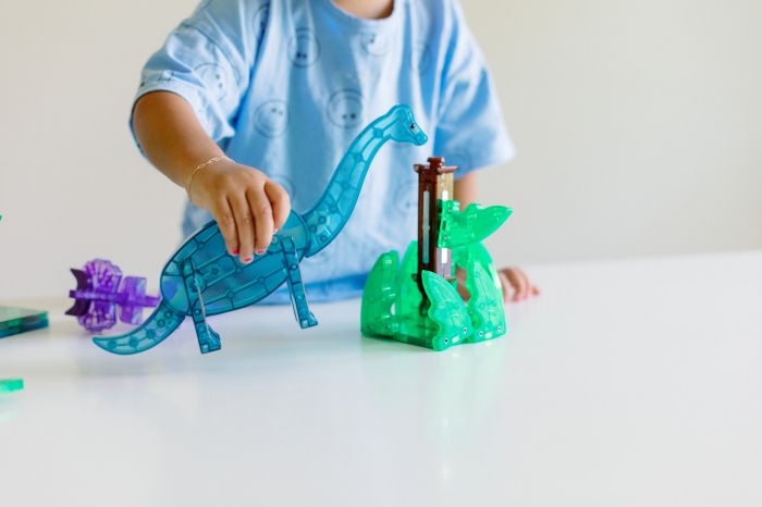 Magna-Tiles Dino World XL, set magnetic 50 de piese [11]