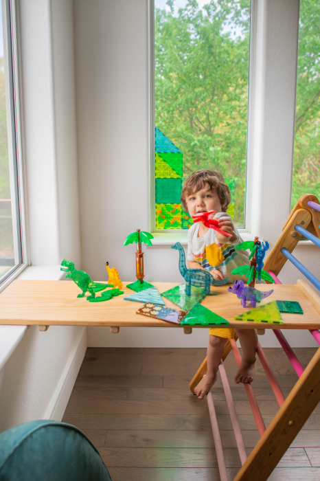 Magna-Tiles Dino World XL, set magnetic 50 de piese [2]