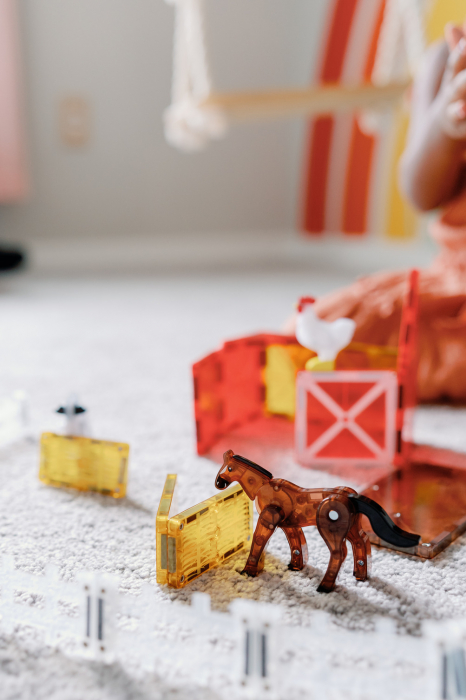 Magna-Tiles Farm Animals, set magnetic [4]