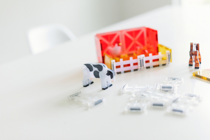 Magna-Tiles Farm Animals, set magnetic [6]