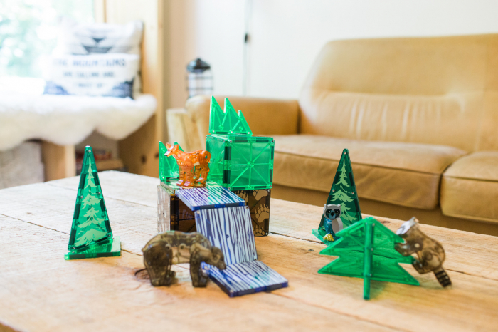 Magna-Tiles Forest Animals, set magnetic [3]