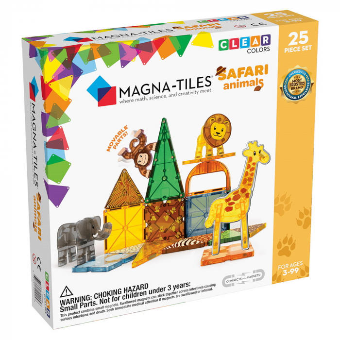 Magna-Tiles Safari Animals, set magnetic [3]