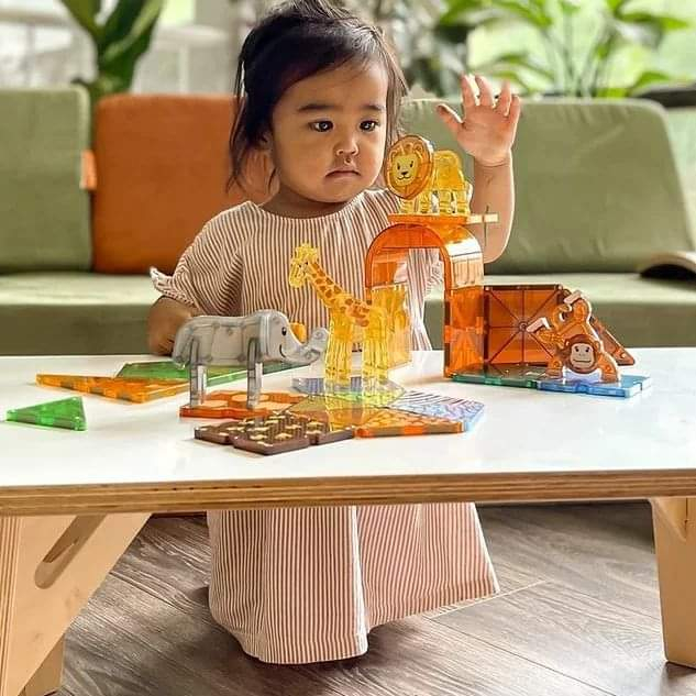 Magna-Tiles Safari Animals, set magnetic [8]