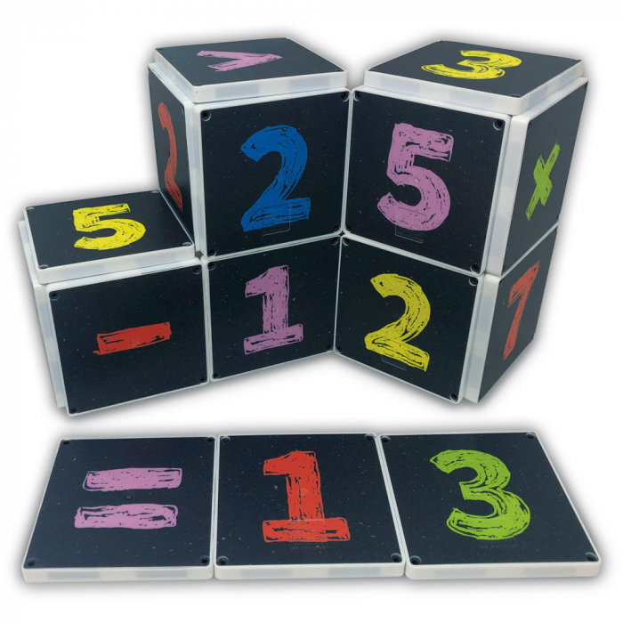 Magna-Tiles Structures, Tabla cu numere 123 [2]