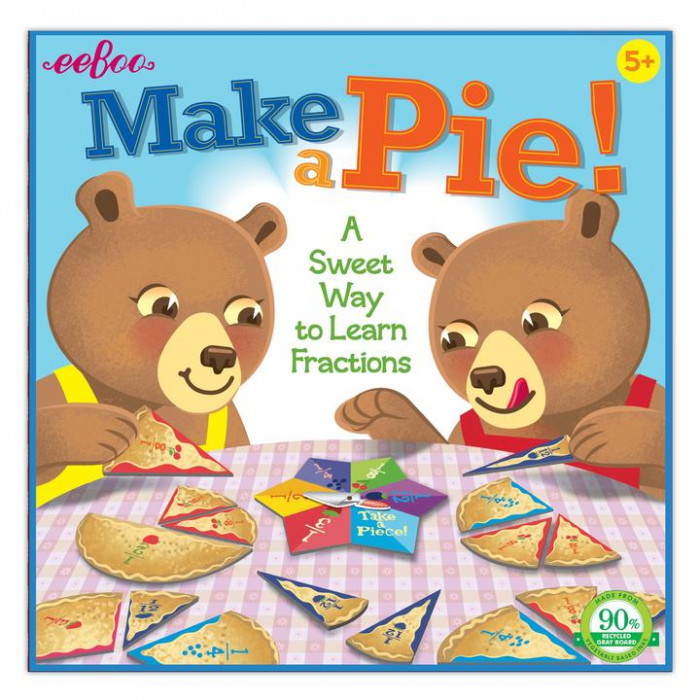 Make a Pie Game - Jocul Fractiilor , Joc educativ cu ruleta de matematica [1]