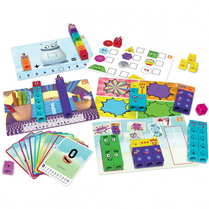 MathLink®Cubes Numberblocks in romana - Set de activitati de la 1 - 10 [2]
