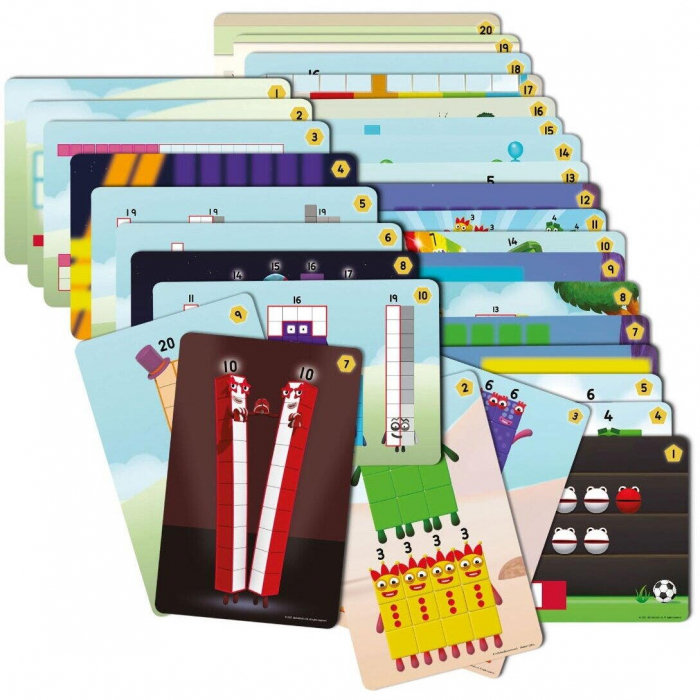 MathLink®Cubes Numberblocks in romana - Set de activitati de la 11 - 20 [3]