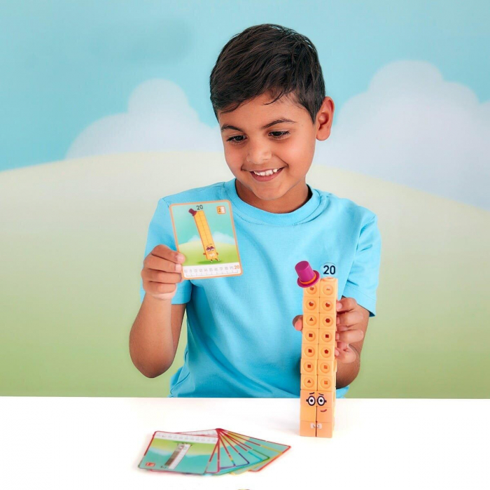 MathLink®Cubes Numberblocks in romana - Set de activitati de la 11 - 20 [8]