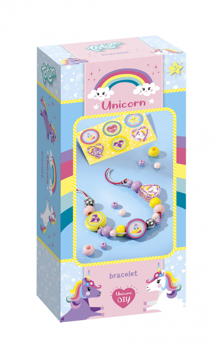 Mini set creativ DIY Bratara cu unicorni [1]