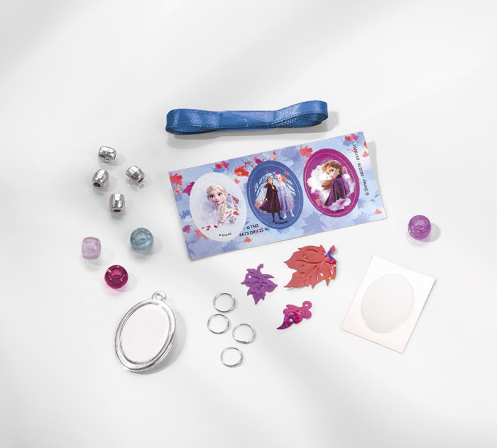 Mini set creativ DIY Colier cu frunze Disney Frozen [3]