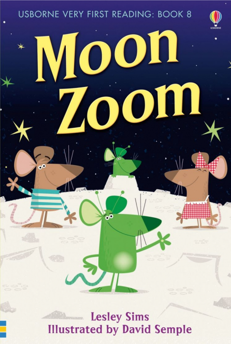 Moon Zoom,Carte de povesti in limba engleza First Reading Level 1 [1]