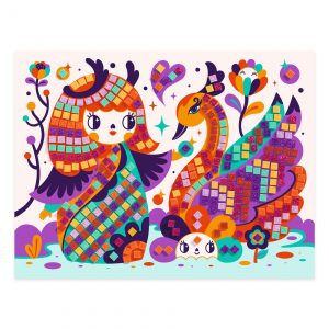 Mozaic Djeco Kokeshis [3]