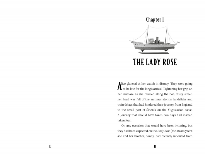 Mysteries at Sea: The Royal Jewel Plot,Carte de lectura pentru copii in limba engleza [4]
