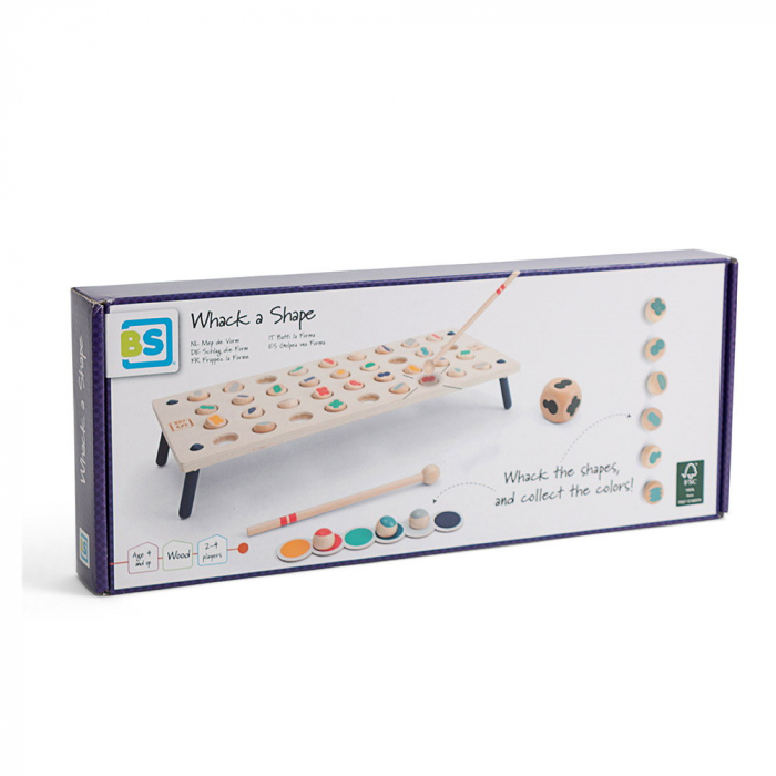 Nimereste formele, joc de rapiditate din lemn, BS Toys [5]