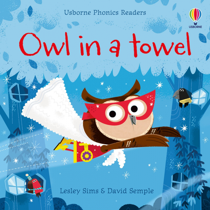 Owl in a Towel, Carte de citit in limba engleza cu cod QR [1]