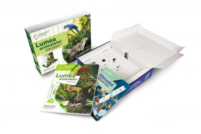 Pachet Raspundel Istetel, creion si carte Lumea animalelor, 2.0 [3]