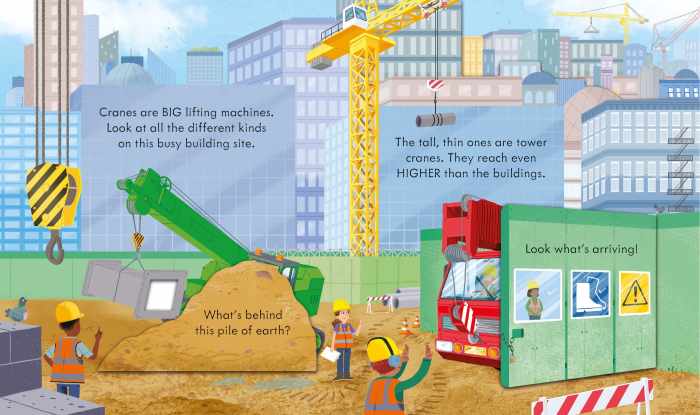 Peep Inside How a Crane Works Carte cartonata cu clapete [2]