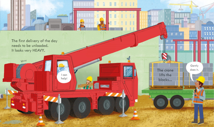 Peep Inside How a Crane Works Carte cartonata cu clapete [3]