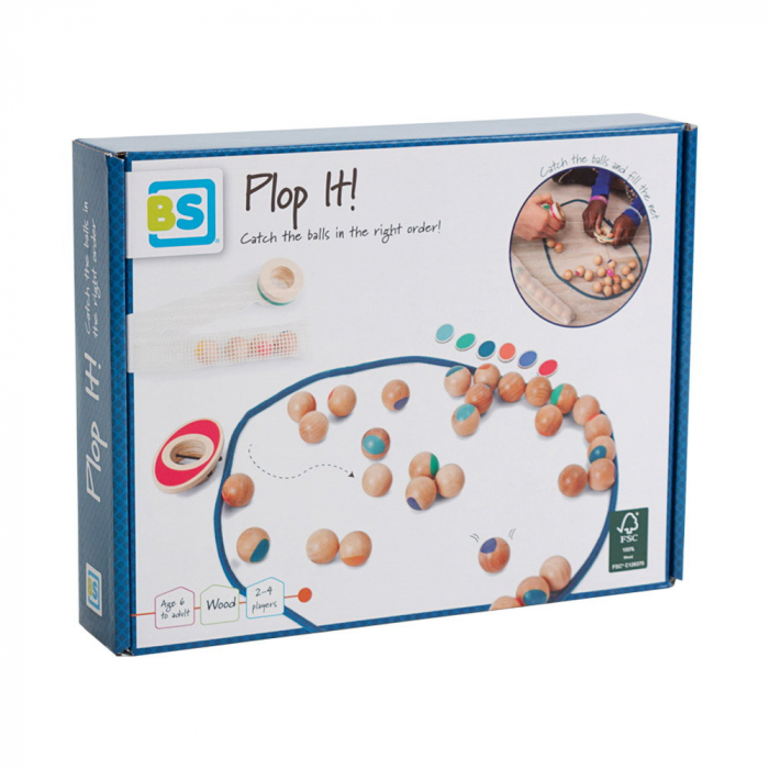 Plop It, joc de strategie si rapiditate, BS Toys [6]