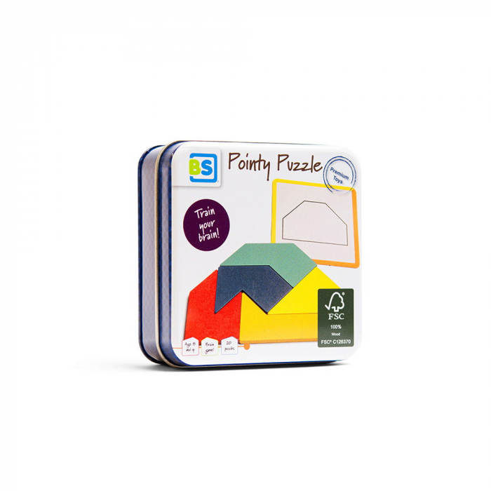 Pointy Puzzle, puzzle logic din lemn [6]