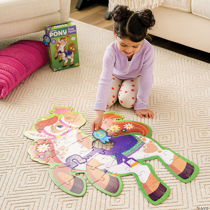 Pony floor puzzle - Puzzle de podea in forma de ponei [2]