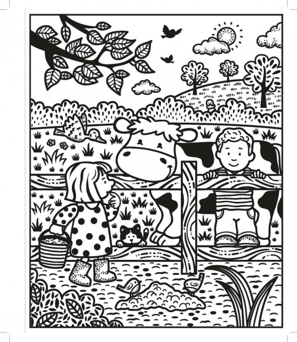 Poppy and Sam's Farm Animals Magic Painting Book, Carte de pictat cu apa [2]