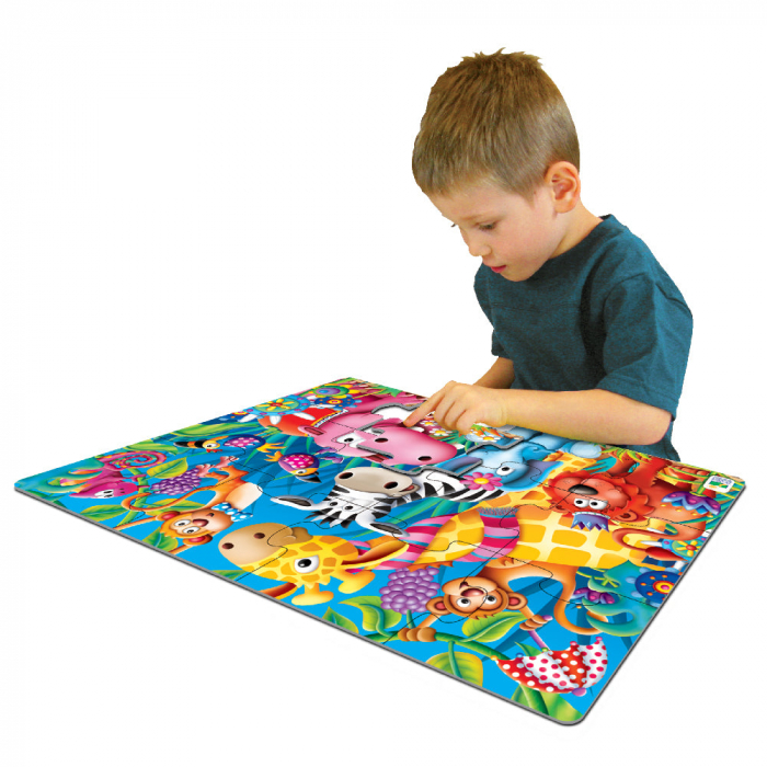 Primul Meu Puzzle De Podea - Animale In Jungla [2]