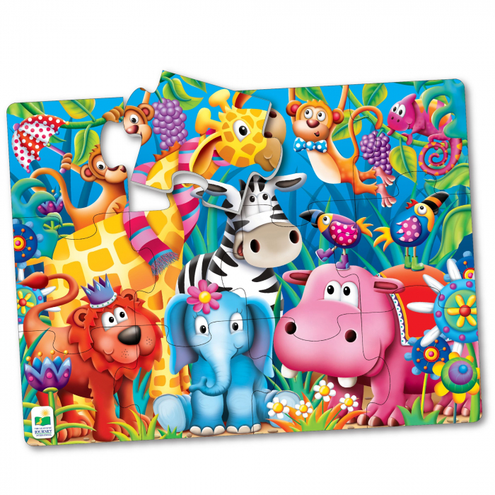 Primul Meu Puzzle De Podea - Animale In Jungla [3]