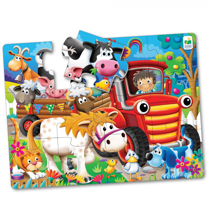Primul Meu Puzzle De Podea - Animale La Ferma [4]