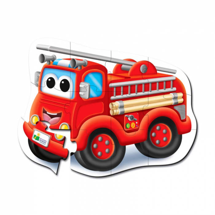Primul Meu Puzzle De Podea - Camion De Pompieri [2]