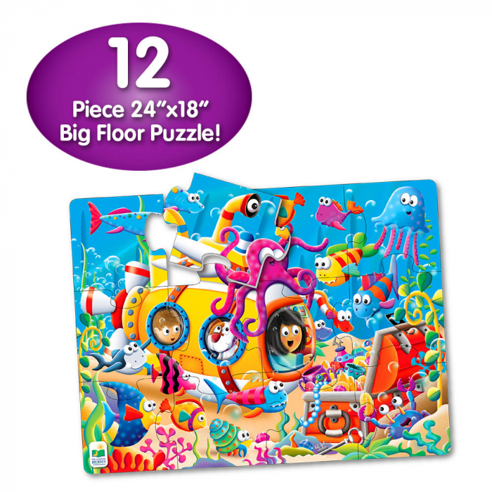 Primul Meu Puzzle De Podea - Prietenii Oceanului [3]