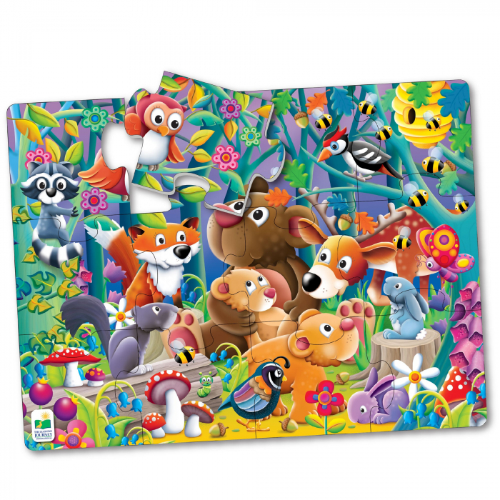 Primul Meu Puzzle De Podea - Prietenii Padurii [3]