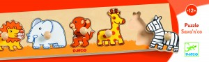 Puzzle cu buton Savana [3]
