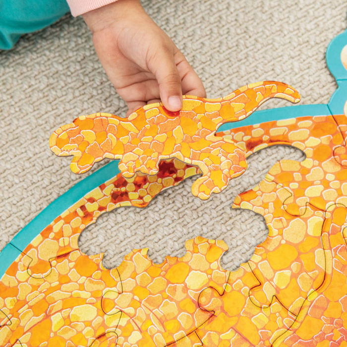 Puzzle de podea in forma de triceratop, Triceratops Floor Puzzle [7]