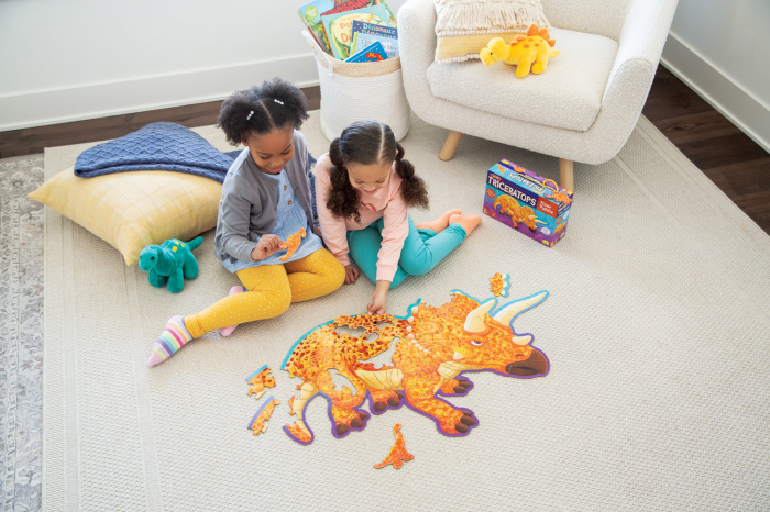 Puzzle de podea in forma de triceratop, Triceratops Floor Puzzle [6]