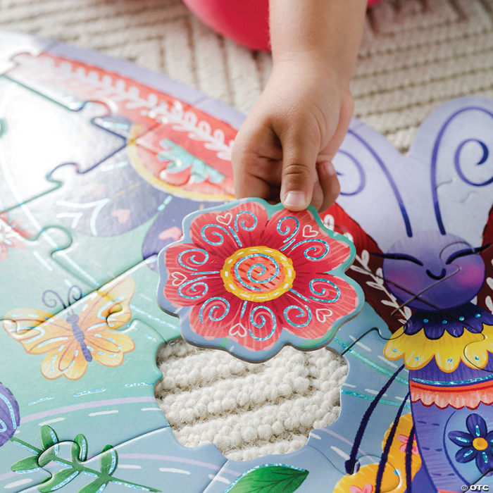Puzzle de podea în formă de fluture – Butterfly Floor Puzzle [3]