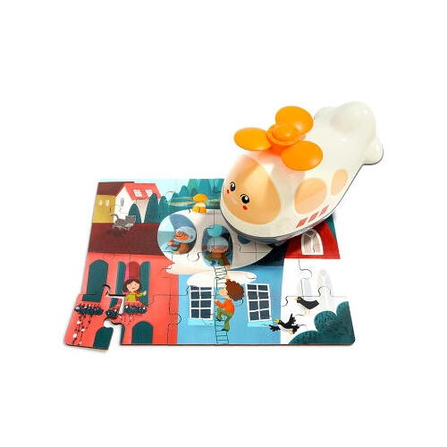 Puzzle din lemn - Elicopter [2]