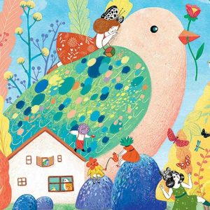 Puzzle Djeco Miss Birdy 350 piese [2]