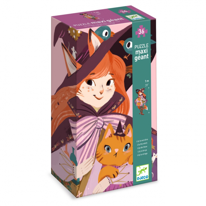 Puzzle gigant Vrajitoarea Lily, Djeco [1]