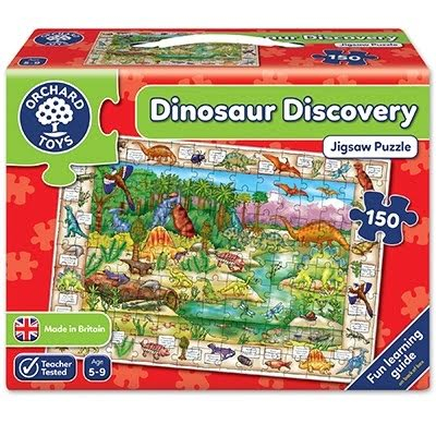 Puzzle in limba engleza Lumea dinozaurilor (150 piese) DINOSAUR DISCOVERY [1]