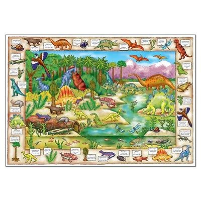 Puzzle in limba engleza Lumea dinozaurilor (150 piese) DINOSAUR DISCOVERY [2]