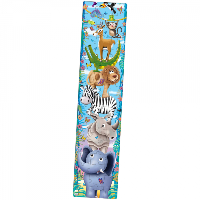 Puzzle Inalt De Podea - Animale De La Mici La Mari [3]