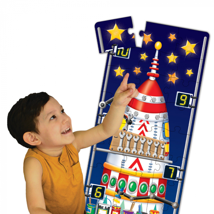 Puzzle Inalt De Podea - Racheta 123 [2]