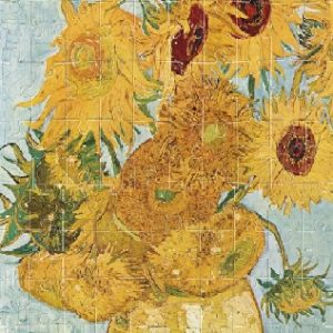 Puzzle Londji, Floarea soarelui- Van Gogh [2]