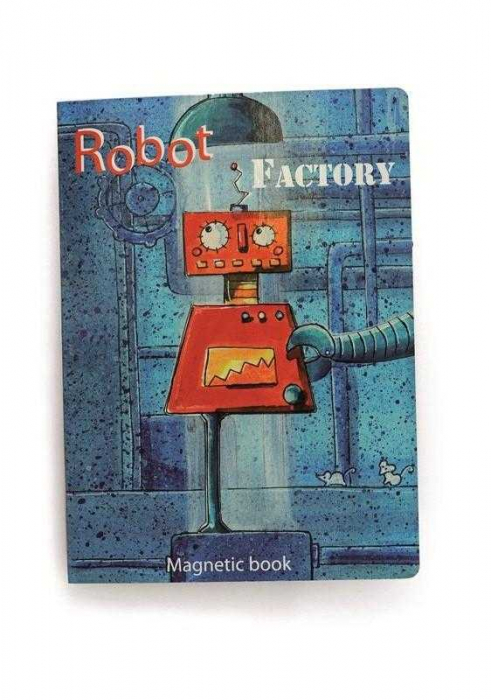 Puzzle magnetic cu roboti [1]