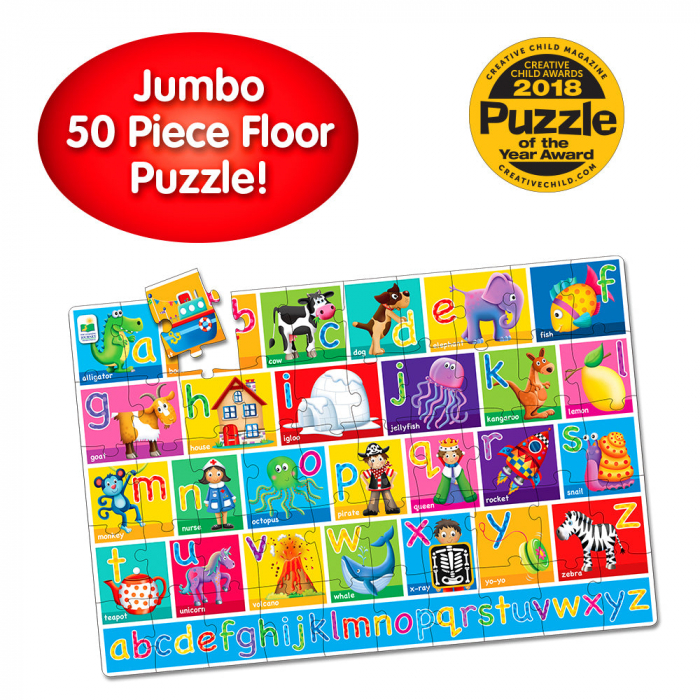 Puzzle Mare De Podea - Alfabet - Eng [4]