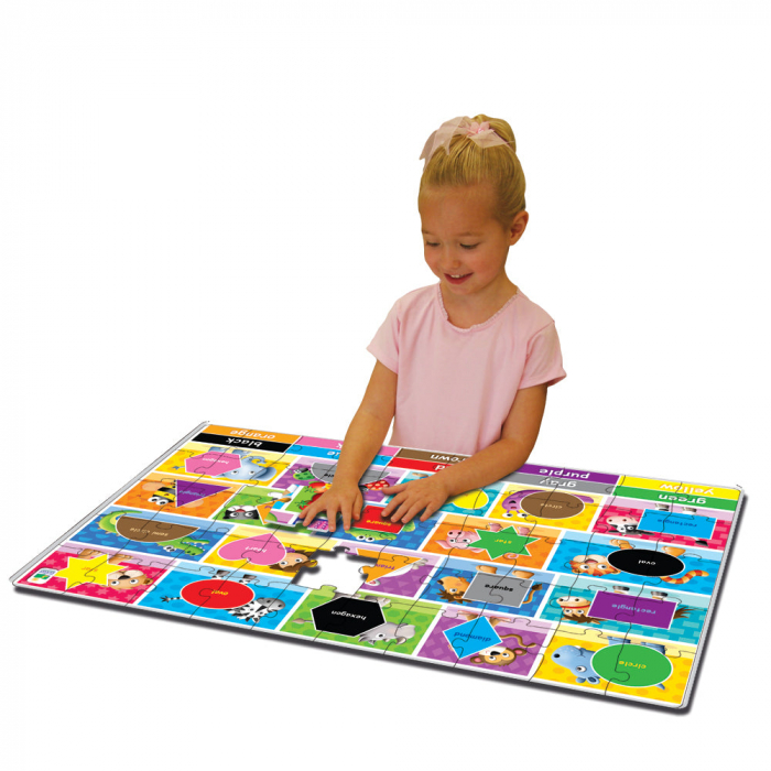 Puzzle Mare De Podea - Culori Si Forme - Eng [4]