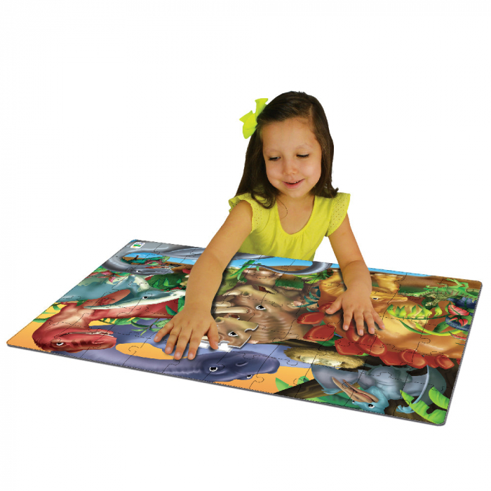 Puzzle Mare De Podea - Dinozauri [3]