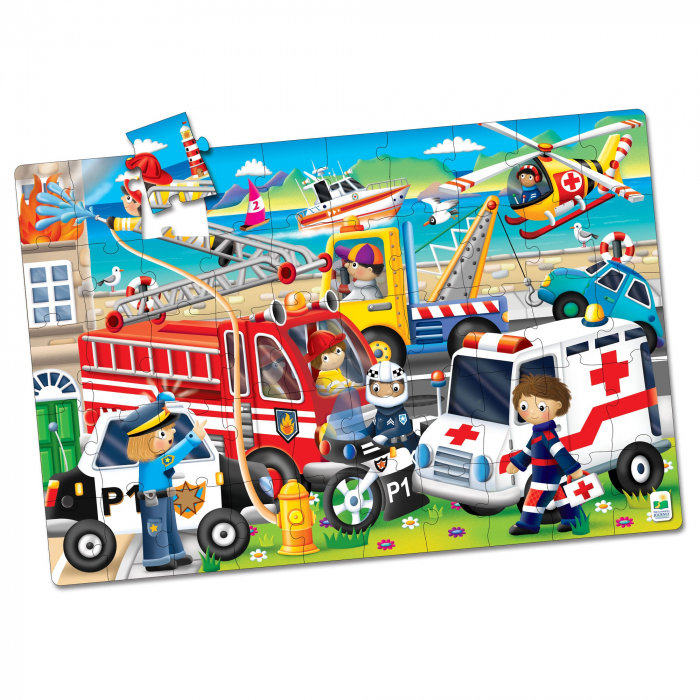 Puzzle Mare De Podea - Echipele De Salvare [2]